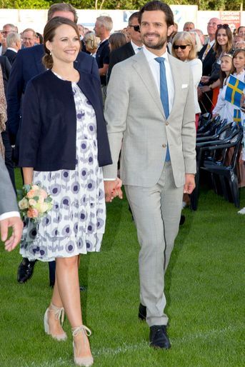 La princesse Sofia de Suède le 14 juillet 2017