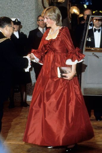 Lady Diana le 1er mars 1982