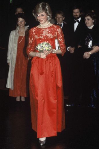 Lady Diana le 12 février 1984