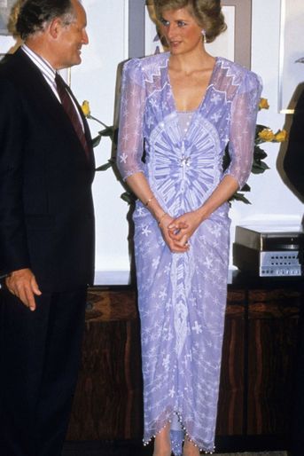 Lady Diana le 1er mars 1989