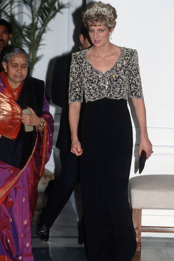 Lady Diana le 12 février 1992