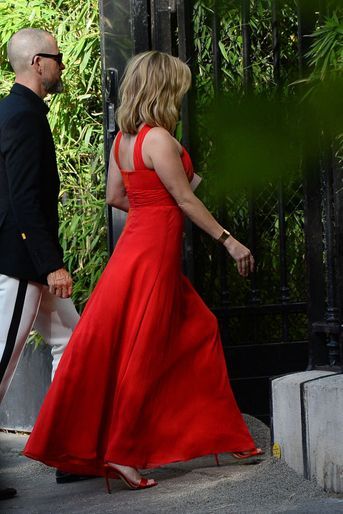 Reese Witherspoon se rend au mariage de Zoë Kravitz et Karl Glusman organisé à l'hôtel particulier de Lenny Kravitz à Paris le 29 juin 2019