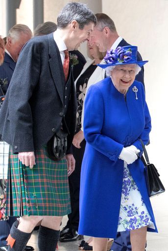 La reine Elizabeth II à Edimbourg, le 29 juin 2019