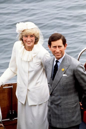 La princesse Diana et le prince Charles au début des années 1980 (non datée)