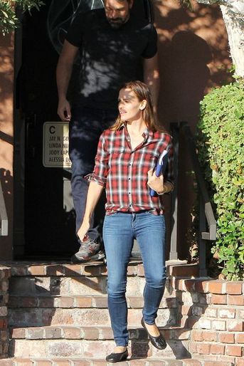 Ben Affleck et Jennifer Garner à Los Angeles le 3 septembre 2015
