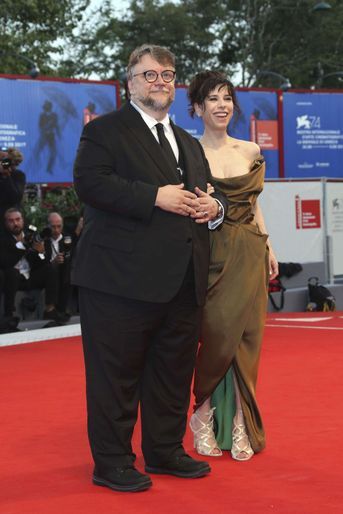 Guillermo del Toro et Sally Hawkins à la Mostra de Venise, le 31 août 2017.