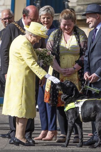La reine Elizabeth II à Edimbourg, le 28 juin 2019