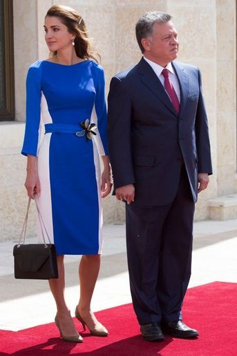 La reine Rania de Jordanie, le 12 mars 2013