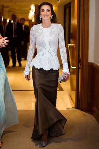 La reine Rania de Jordanie, le 8 juin 2015