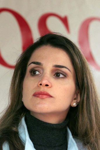 La reine Rania en 2000