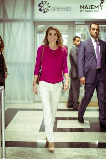 La reine Rania en 2014