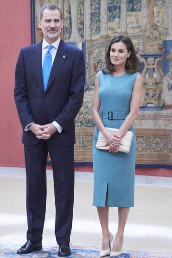 Le roi Felipe VI et la reine Letizia d'Espagne à Madrid, le 26 juin 2019