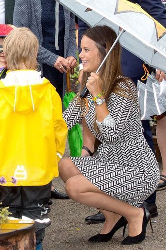 La princesse Sofia de Suède à Karlstad, le 27 août 2015