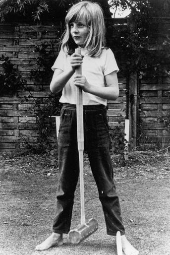 Diana Spencer en août 1970