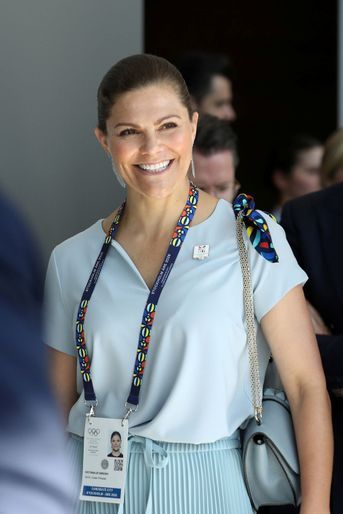 La princesse Victoria de Suède, à Lausanne le 24 juin 2019