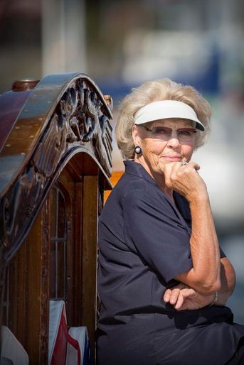 L&#039;ex-reine Beatrix des Pays-Bas au Sail Amsterdam, le 22 août 2015