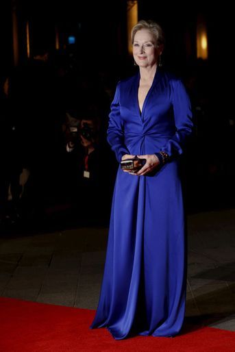 Meryl Streep à Londres, le 7 octobre 2015 
