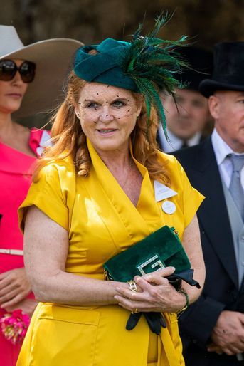 Sarah Ferguson au Royal Ascot, le 21 juin 2019