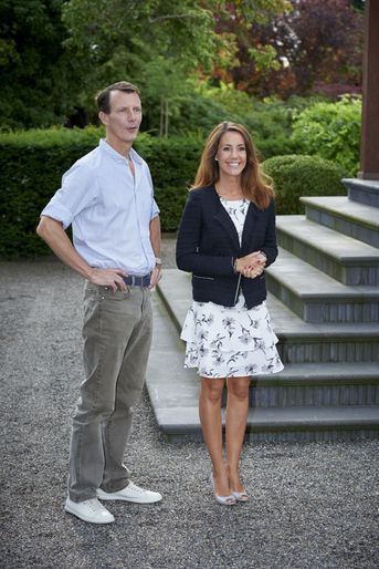 La princesse Marie et le prince Joachim de Danemark à Copenhague, le 11 août 2017