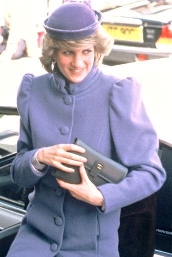 Lady Diana le 9 avril 1984