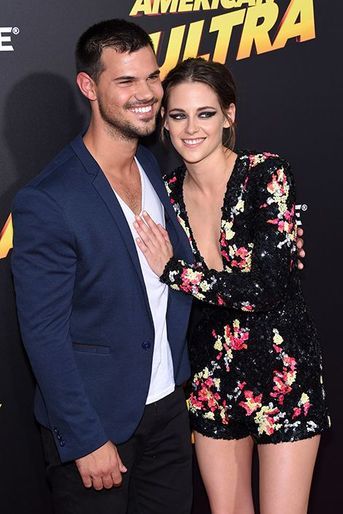 Taylor Lautner et Kirsten Stewart à Los Angeles le 18 août 2015