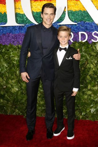 Matt Bomer et son fils Walker à New York, le 9 juin 2019 