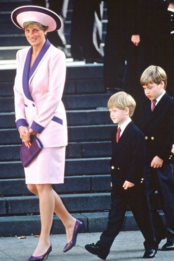 Lady Diana le 26 novembre 1990