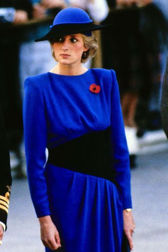 Lady Diana le 11 novembre 1985