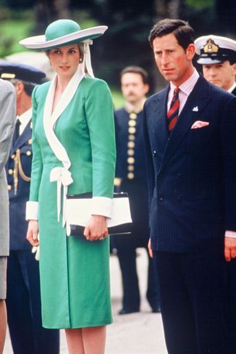 Lady Diana le 24 avril 1987