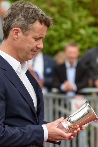 Le prince Frederik de Danemark à Copenhague, le 16 août 2015
