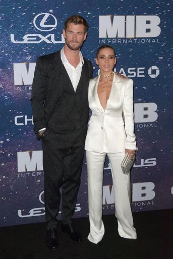 Chris Hemsworth et Elsa Pataky à New York, le 11 juin 2019