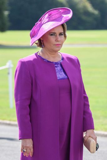 La grande-duchesse Maria Teresa de Luxembourg à Sandhurst, le 11 août 2017