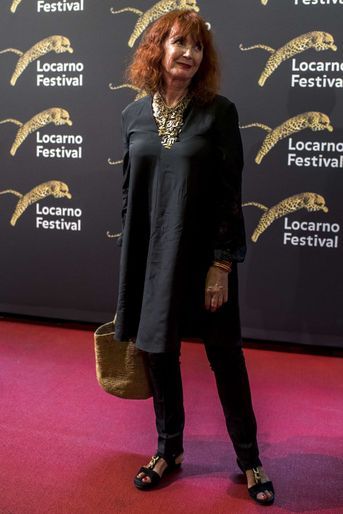 Sabine Azéma au festival de Loncarno, le 2 août 2017.