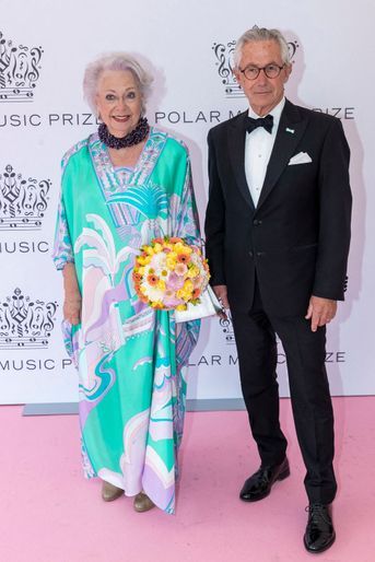 La princesse Christina de Suède et son mari Tord Magnuson à Stockholm, le 11 juin 2019