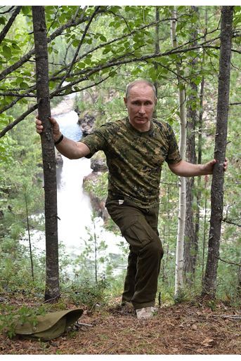 Vladimir Poutine en Sibérie 