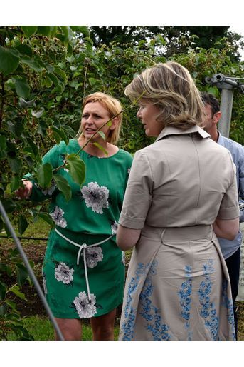La reine des Belges Mathilde dans le Limbourg, le 13 juin 2019