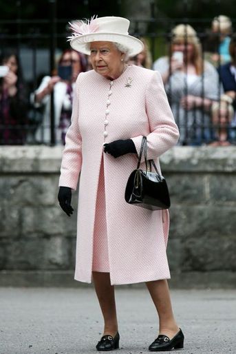 La reine Elizabeth II à Balmoral, le 10 août 2015