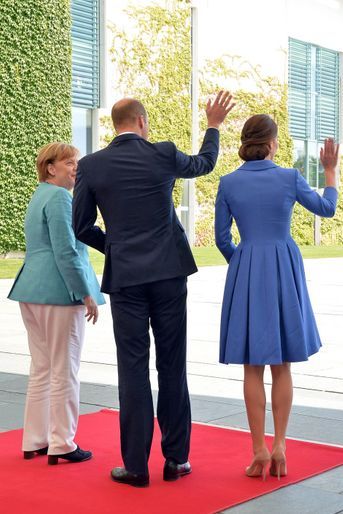 La duchesse Catherine de Cambridge en Allemagne, le 19 juillet 2017