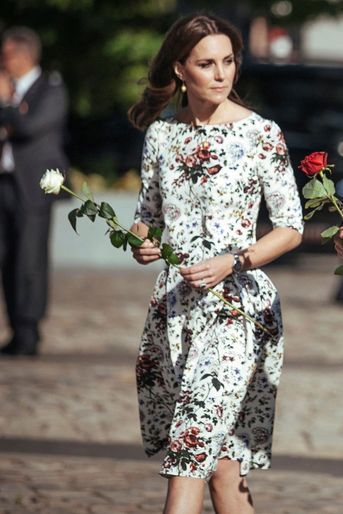 La duchesse Catherine de Cambridge en Pologne, le 18 juillet 2017