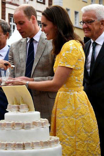 La duchesse Catherine de Cambridge en Allemagne, le 20 juillet 2017