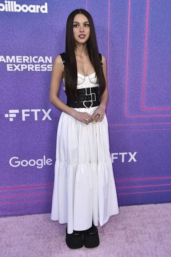 Olivia Rodrigo le 2 mars 2022 au Billboard Women Awards.