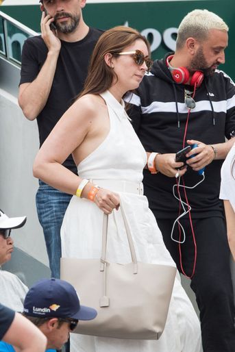 La princesse Claire de Luxembourg à Roland-Garros à Paris, le 4 juin 2019