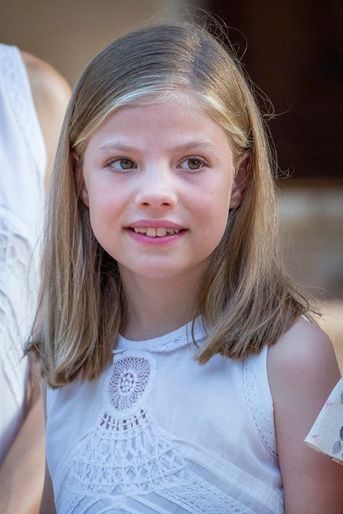 La princesse Sofia à Palma de Majorque, le 3 août 2015
