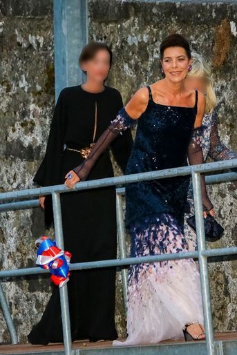 La princesse Caroline de Hanovre à Angera, le 1er août 2015