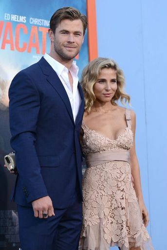 Chris Hemsworth et Elsa Pataky à Los Angeles le 27 février 2015