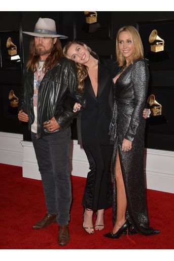 Billy et Tish Cyrus avec leur fille Miley