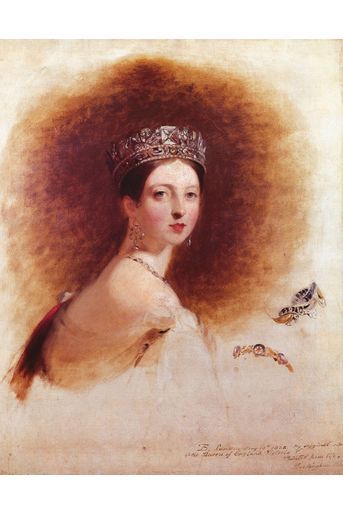 Portrait de la reine Victoria par Thomas Sully (Metropolitan Museum of Art, New York)
