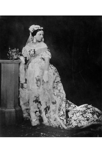 Une des premières photographies de la reine Victoria 