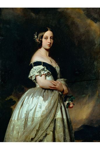 Portrait de la reine Victoria en 1842 (Musée national du Château de Versailles)