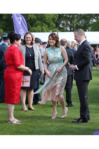 La princesse Eugenie d’York à Londres, le 22 mai 2019